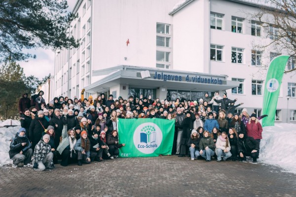 Ekoskolu ziemas foruma kopbilde